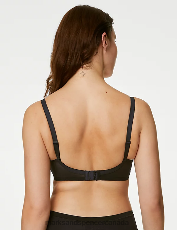 Marks and Spencer near me - Unisex Black Clothing Marks & Spencer Lace Non-Padded Bralette 20VTD3787