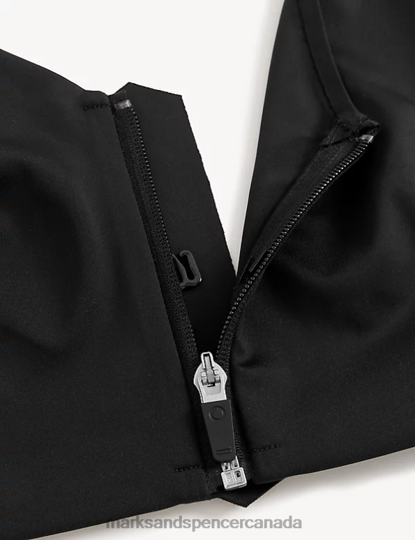 Marks and Spencer near me - Unisex Black Clothing Marks & Spencer Ultimate Support Non Wired Sports Bra 20VTD4542