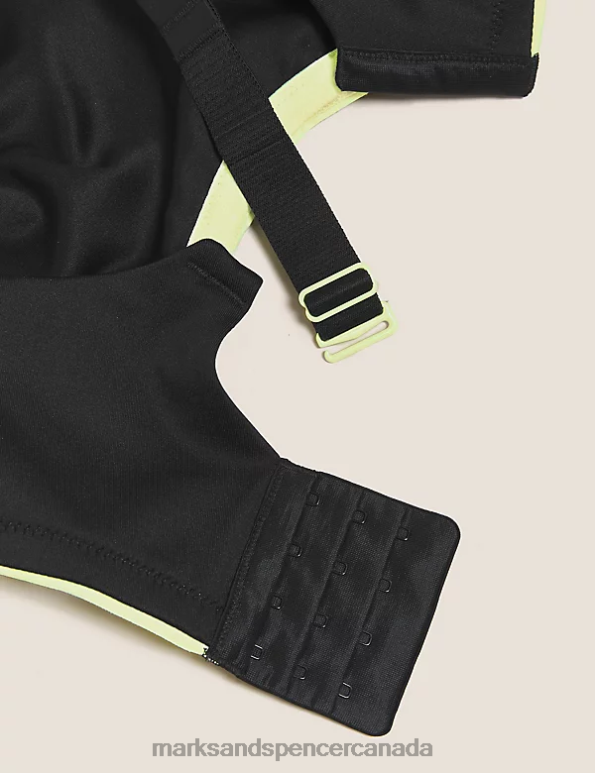 Marks and Spencer Canada - Unisex Black Clothing Marks & Spencer Ultimate Support Serious Sports Bra 20VTD4585