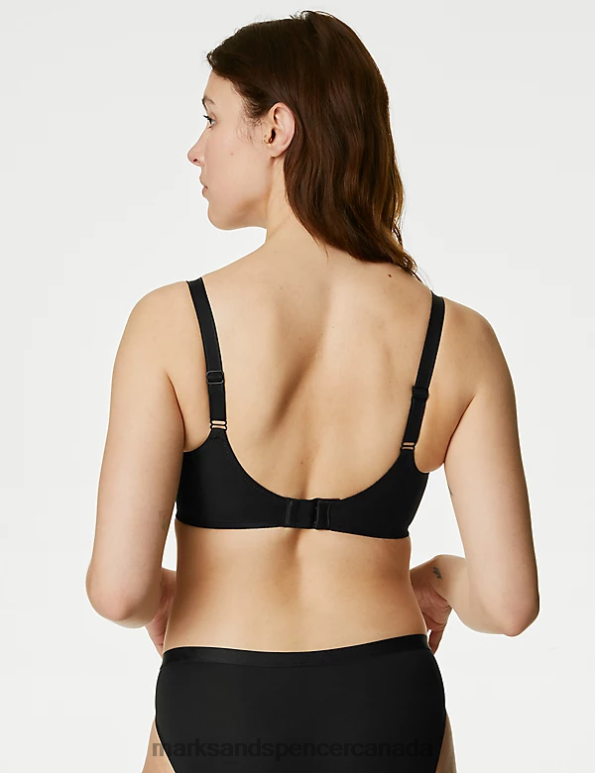 Marks and Spencer sale - Unisex Black Clothing Marks & Spencer Wild Blooms Wired Full Cup Bra 20VTD4510