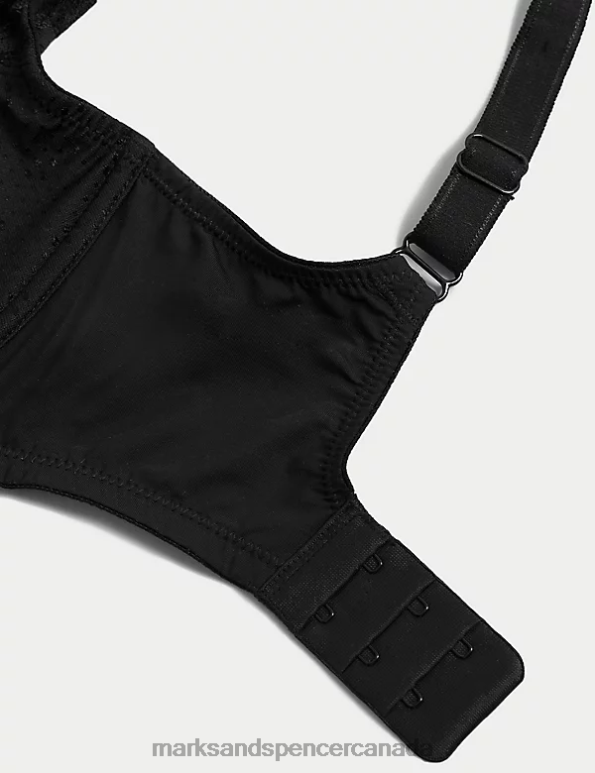 Marks and Spencer sale - Unisex Black Clothing Marks & Spencer Wild Blooms Wired Full Cup Bra 20VTD4510