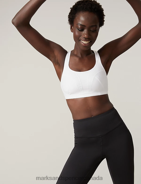 Marks and Spencer near me - Unisex Black Mix Clothing Marks & Spencer 2pk Ultimate Support Non-Wired Sports Bras 20VTD4649