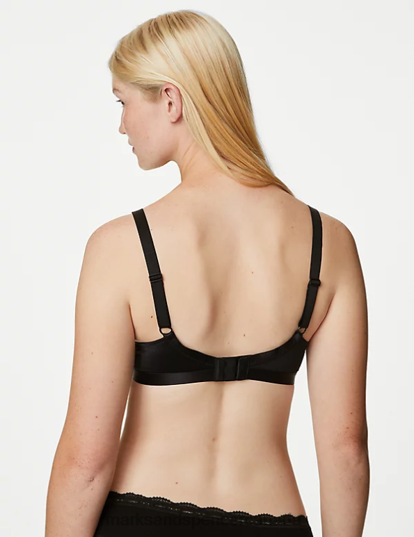 Unisex Black Mix Clothing Marks & Spencer 3pk Wired Full Cup Bras 20VTD3695 - Marks and Spencer Canada locations