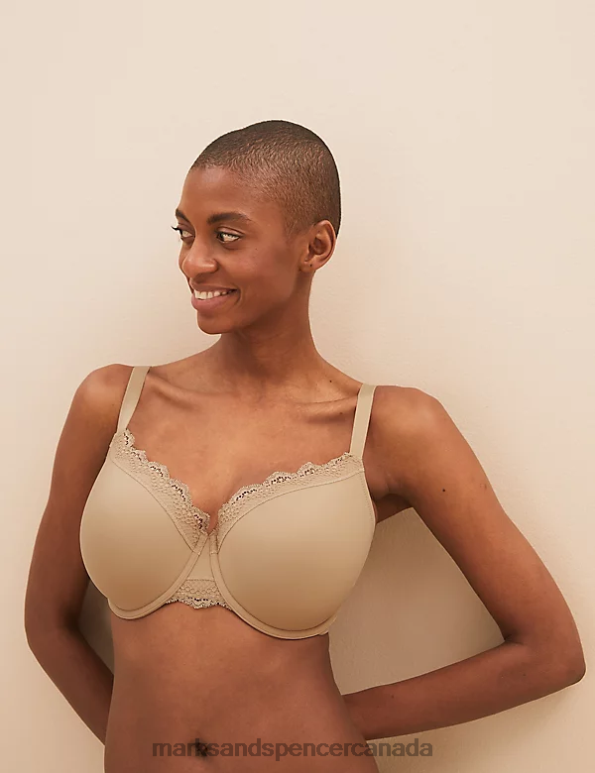 Unisex Black Mix Clothing Marks & Spencer 3pk Wired Full Cup Bras 20VTD4570 - Marks and Spencer outlet