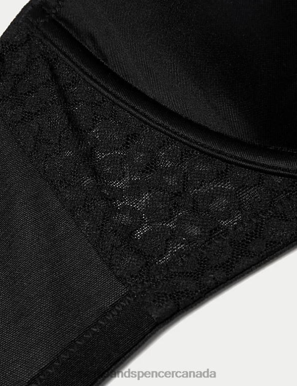 Unisex Black Mix Clothing Marks & Spencer 3pk Wired Full Cup Bras 20VTD4570 - Marks and Spencer outlet