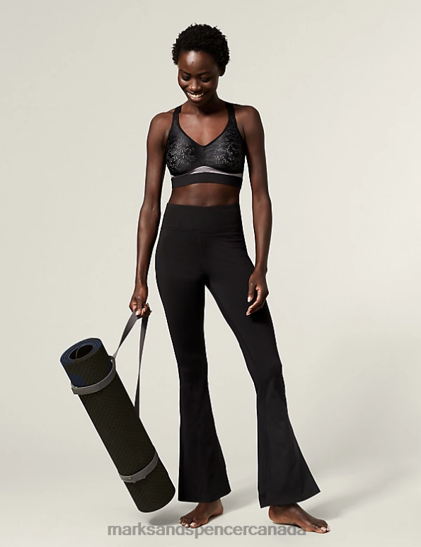 Unisex Black Mix Clothing Marks & Spencer Freedom To Move Ultimate Support Sports Bra 20VTD4576 - Marks and Spencer online