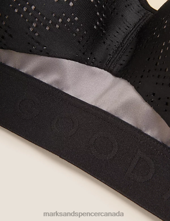Unisex Black Mix Clothing Marks & Spencer Freedom To Move Ultimate Support Sports Bra 20VTD4576 - Marks and Spencer online