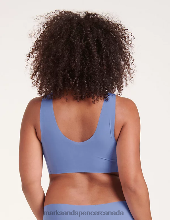 Marks and Spencer sale - Unisex Blue Clothing Marks & Spencer Zero Feel Non Wired Bralette 20VTD4272