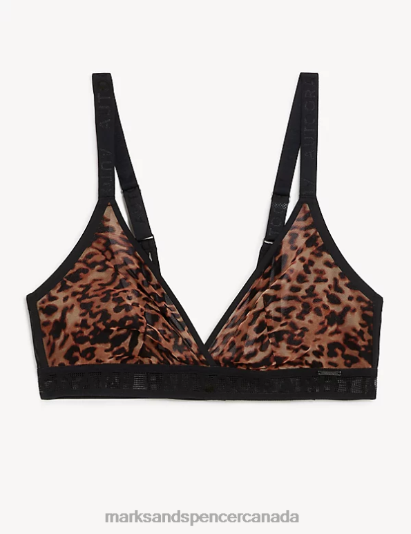 Marks and Spencer near me - Unisex Cinnamon Blush Clothing Marks & Spencer Tivoli Non-Wired Bralette 20VTD4337