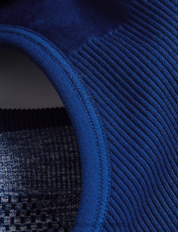 Marks and Spencer sale - Unisex Cobalt Clothing Marks & Spencer Reversible Seamless Medium Support Sports Bra 20VTD4690