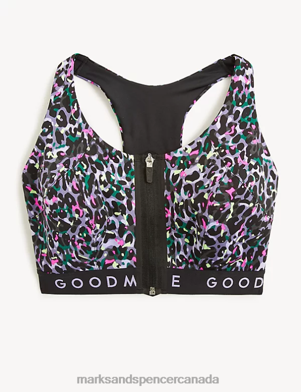 Marks and Spencer sale - Unisex Dark Grape Clothing Marks & Spencer Ultimate Support Non Wired Sports Bra 20VTD4855