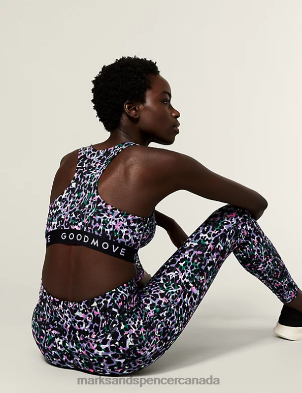 Unisex Dark Grape Clothing Marks & Spencer Ultimate Support Non Wired Sports Bra 20VTD4986 - Marks and Spencer outlet