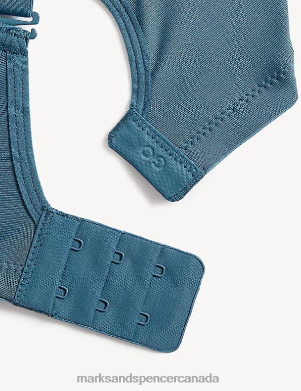 Marks and Spencer Canada - Unisex Dark Turquoise Clothing Marks & Spencer 2pk Ultimate Support Wired Sports Bras 20VTD4107