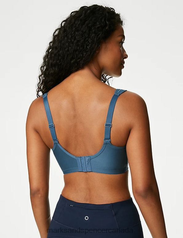 Unisex Dark Turquoise Clothing Marks & Spencer 2pk Ultimate Support Wired Sports Bras 20VTD4416 - Marks and Spencer online