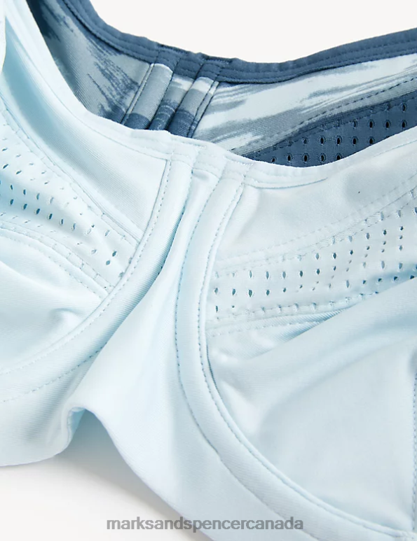 Unisex Dark Turquoise Clothing Marks & Spencer 2pk Ultimate Support Wired Sports Bras 20VTD4416 - Marks and Spencer online