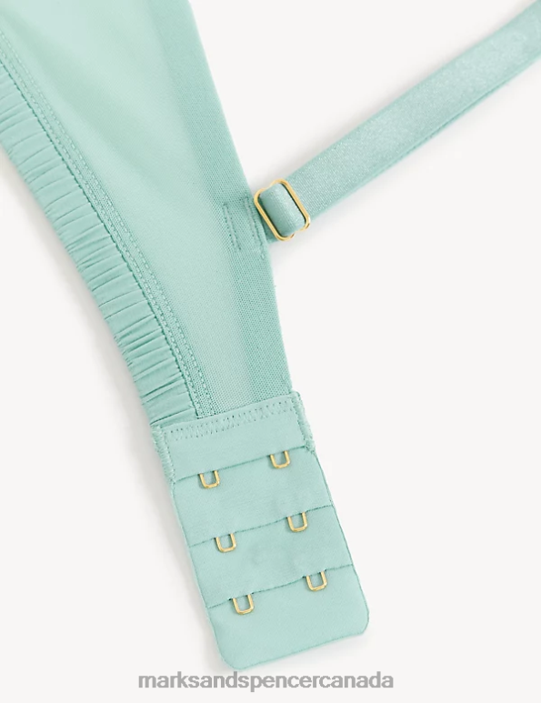 Unisex Green Mix Clothing Marks & Spencer Floral Print Wired Full Cup Bra 20VTD4359 - Marks and Spencer online