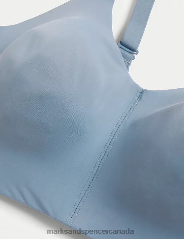 Unisex Grey Blue Clothing Marks & Spencer Flexifit Non-Wired Full Cup Bra 20VTD4135 - Marks and Spencer Canada locations