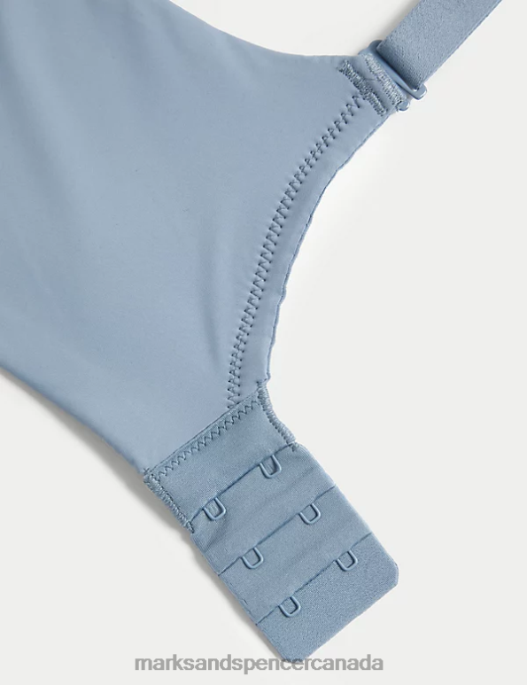 Marks and Spencer sale - Unisex Grey Blue Clothing Marks & Spencer Flexifit Non Wired Full Cup Bra 20VTD4141