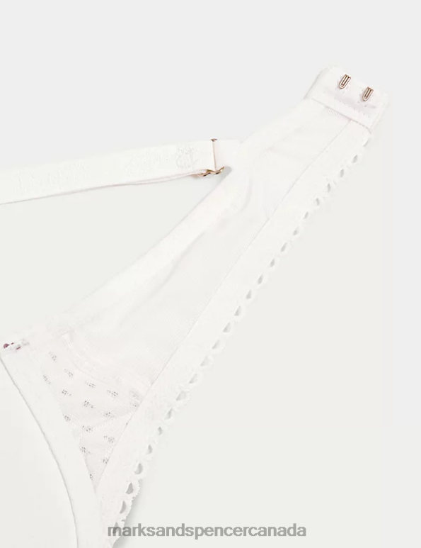 Marks and Spencer near me - Unisex Ivory Mix Clothing Marks & Spencer Ammi Wired Full Cup Bra With Cotton 20VTD3797