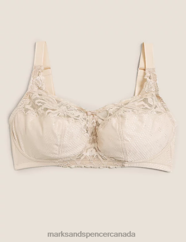Marks and Spencer sale - Unisex Opaline Clothing Marks & Spencer Total Support Wild Blooms Non-Wired Bra 20VTD4527