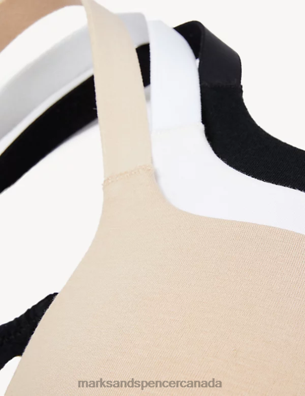 Unisex Opaline Mix Clothing Marks & Spencer 3pk Wired Full Cup T-Shirt Bras 20VTD5 - Marks and Spencer online