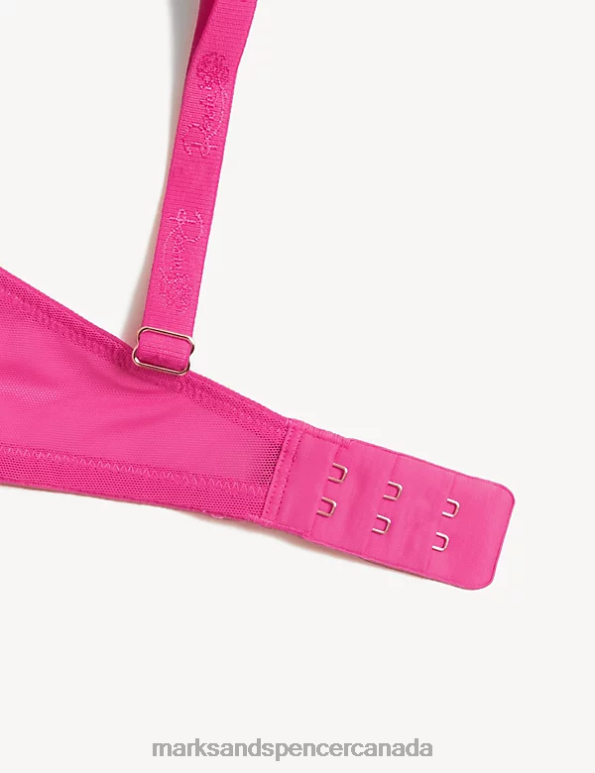 Marks and Spencer near me - Unisex Pink Mix Clothing Marks & Spencer Laylani Wired Full Cup Bra With Silk 20VTD4150