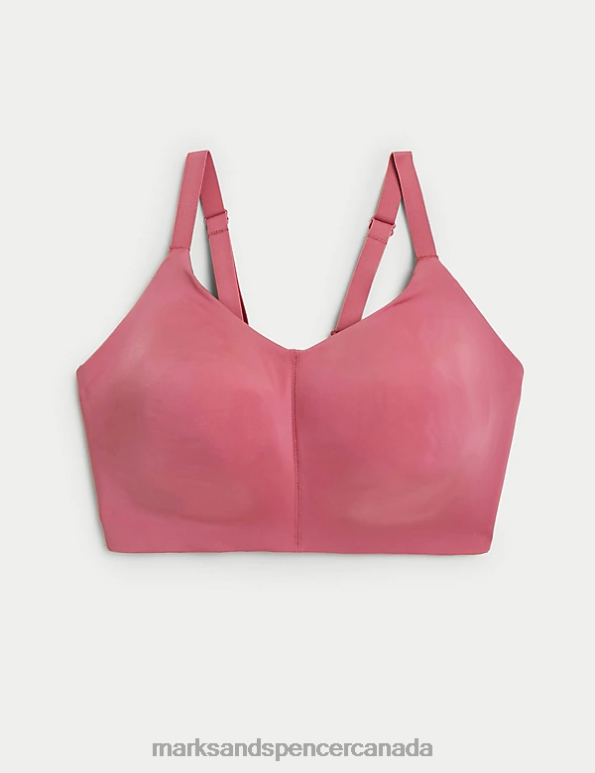 Unisex Raspberry Clothing Marks & Spencer Flexifit Non-Wired Full Cup Bra 20VTD4134 - Marks and Spencer online