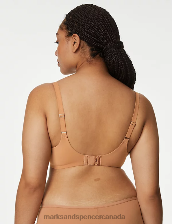 Marks and Spencer Canada - Unisex Rich Amber Clothing Marks & Spencer Flexifit Wired Full-Cup T-Shirt Bra 20VTD4055
