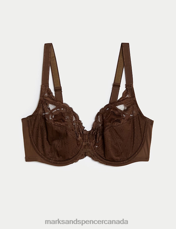 Marks and Spencer Canada - Unisex Rich Quartz Clothing Marks & Spencer Wild Blooms Wired Full Cup Bra 20VTD110