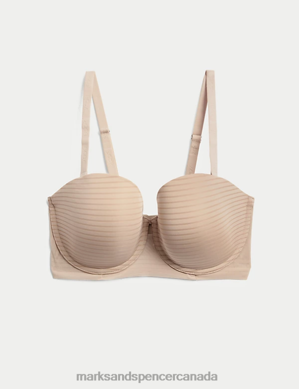 Marks and Spencer Canada - Unisex Rose Quartz Clothing Marks & Spencer Body Define Wired Multiway Bra 20VTD3796