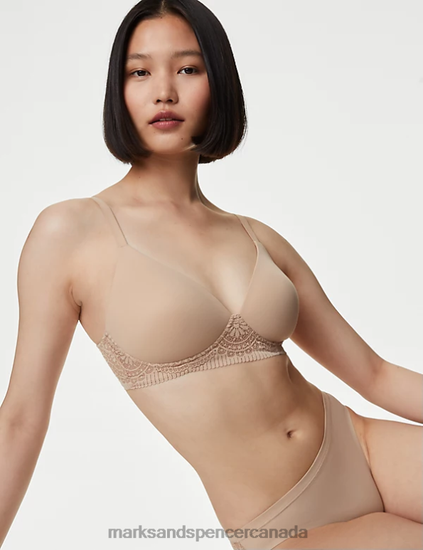 Marks and Spencer near me - Unisex Rose Quartz Clothing Marks & Spencer Body Soft Non Wired Full Cup Bra 20VTD4169