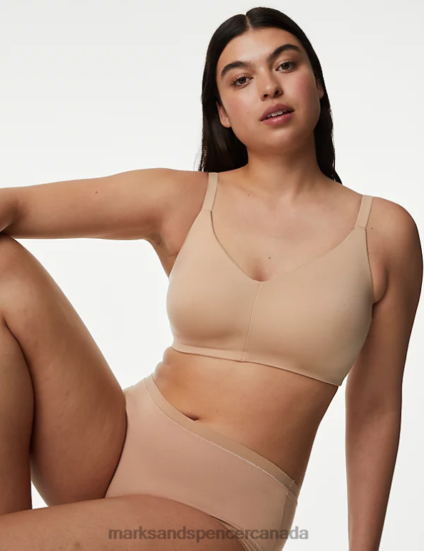 Marks and Spencer Canada - Unisex Rose Quartz Clothing Marks & Spencer Flexifit Non Wired Full Cup Bra 20VTD4139