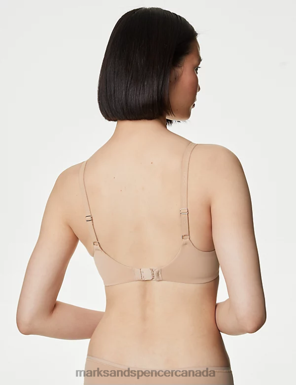 Marks and Spencer near me - Unisex Rose Quartz Clothing Marks & Spencer Flexifit Wired Full-Cup T-Shirt Bra 20VTD4056