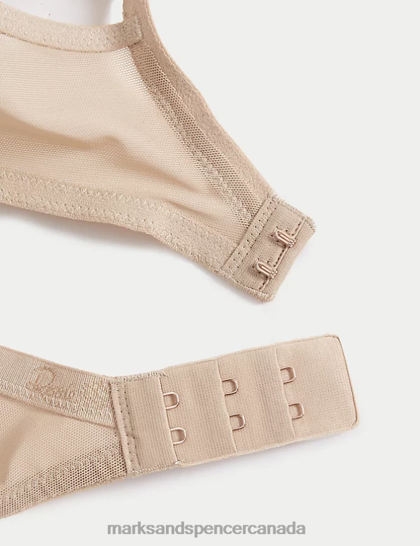 Marks and Spencer near me - Unisex Rose Quartz Clothing Marks & Spencer Lace Wired Full Cup Bra With Silk 20VTD4390