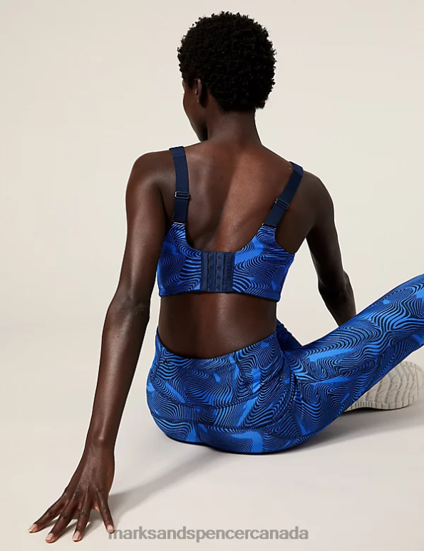 Marks and Spencer Canada - Unisex Sapphire Clothing Marks & Spencer Ultimate Support Serious Sports Bra 20VTD4666