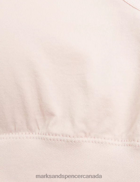 Unisex Soft Pink Clothing Marks & Spencer 3pk Seamless Non Wired Bralettes 20VTD4113 - Marks and Spencer online