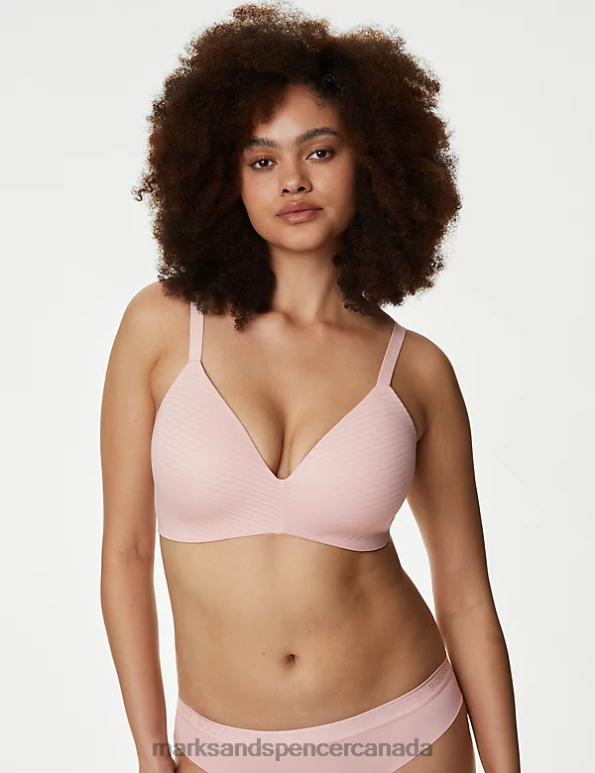 Marks and Spencer near me - Unisex Soft Pink Clothing Marks & Spencer Shape Define Non Wired Full Cup T-Shirt Bra 20VTD4079