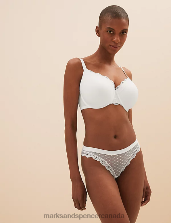 Marks and Spencer Canada - Unisex Turquoise Mix Clothing Marks & Spencer 3pk Wired Full Cup Bras 20VTD4148