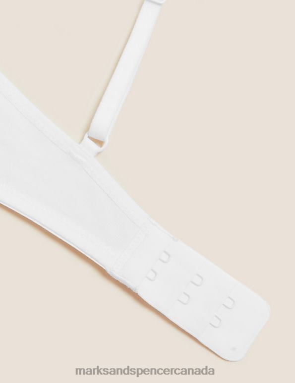Unisex White Clothing Marks & Spencer 2pk Non-Wired Bralette First Bra 20VTD3917 - Marks and Spencer Canada locations