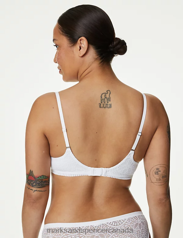 Marks and Spencer sale - Unisex White Clothing Marks & Spencer Body Soft Wired Plunge Bra 20VTD4436