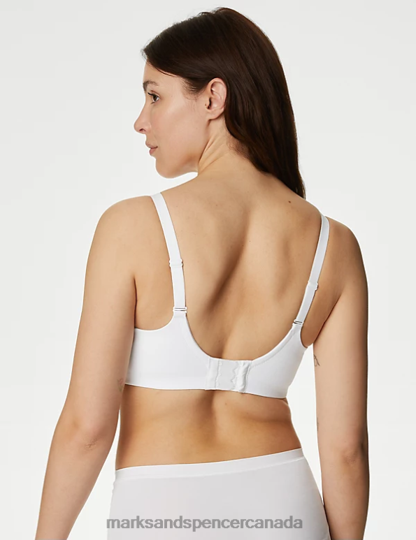 Marks and Spencer near me - Unisex White Clothing Marks & Spencer Flexifit Non-Wired Full Cup Bra 20VTD4132