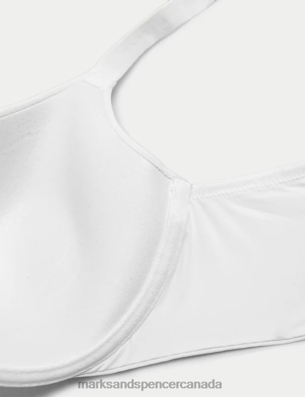 Marks and Spencer sale - Unisex White Clothing Marks & Spencer Flexifit Wired Full-Cup T-Shirt Bra 20VTD4051