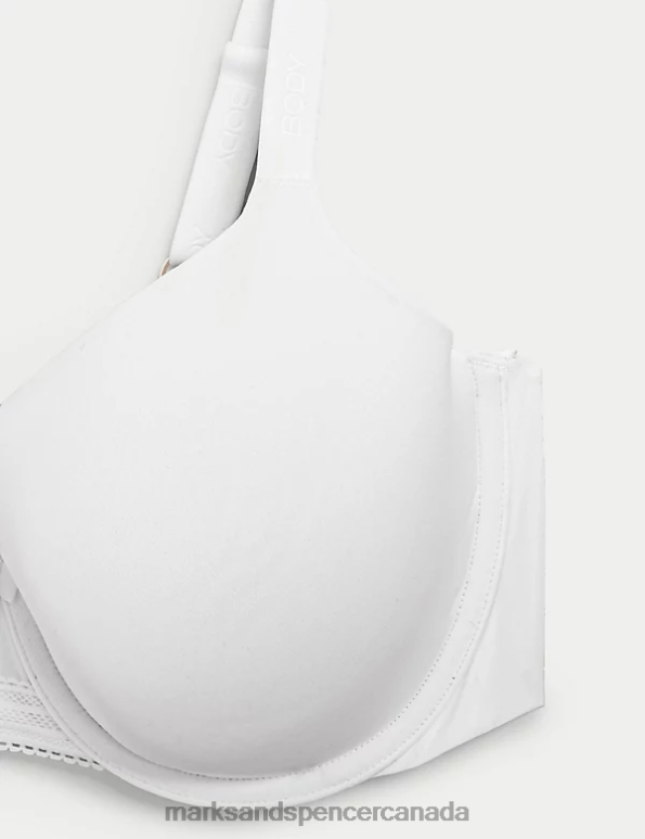 Marks and Spencer sale - Unisex White Clothing Marks & Spencer Flexifit Wired Full-Cup T-Shirt Bra 20VTD4051
