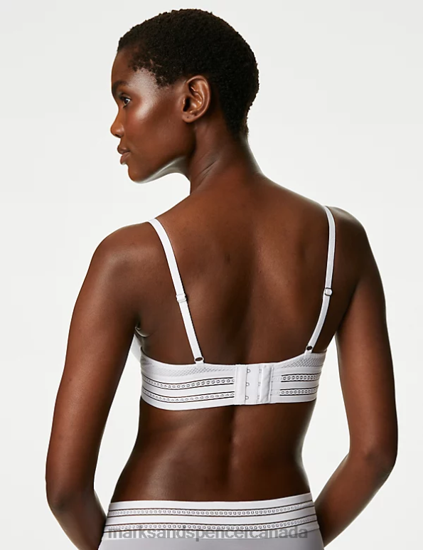 Marks and Spencer sale - Unisex White Clothing Marks & Spencer Marseilles Lace Wired Balcony Bra 20VTD4831
