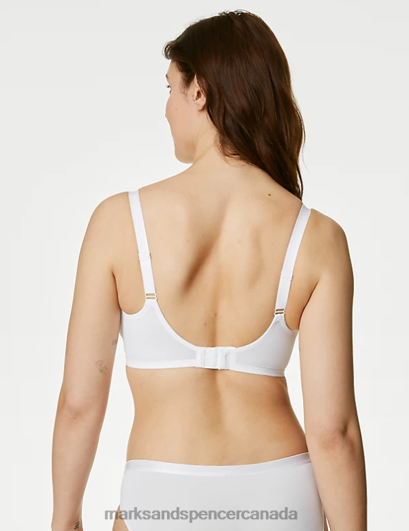 Unisex White Clothing Marks & Spencer Wild Blooms Wired Full Cup Bra 20VTD4083 - Marks and Spencer online