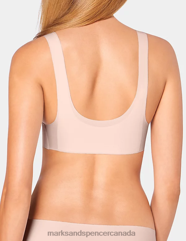 Marks and Spencer near me - Unisex White Clothing Marks & Spencer Zero Feel Non Wired Bralette 20VTD4271