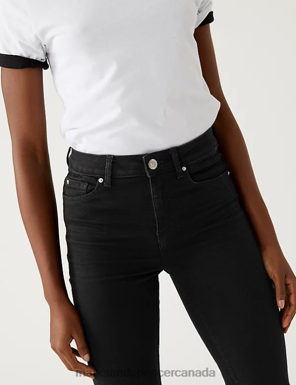 Unisex Black Mix Clothing Marks & Spencer Eva Bootcut Jeans 20VTD862 - Marks and Spencer online