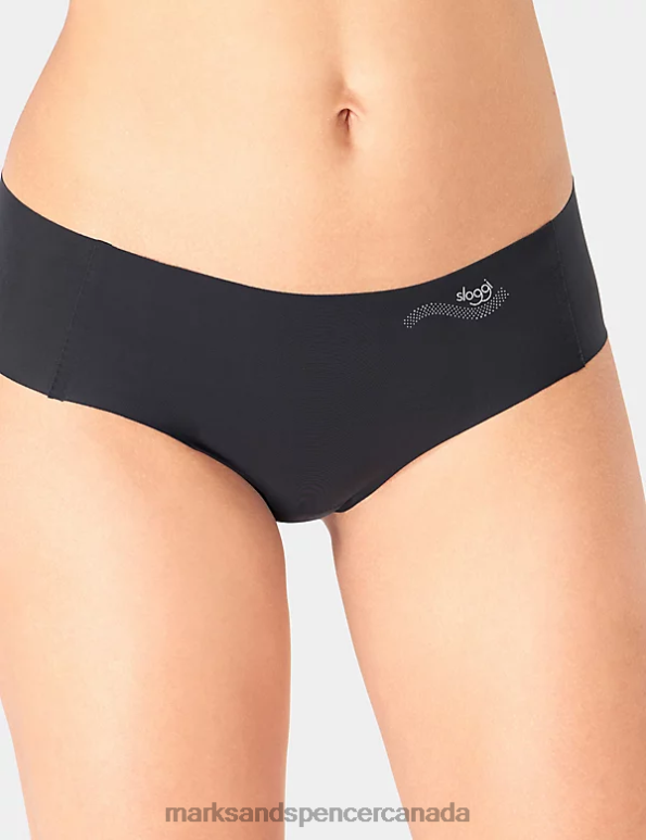 Unisex Black Clothing Marks & Spencer Zero Feel Hipster Low Rise Knickers 20VTD4244 - Marks and Spencer outlet