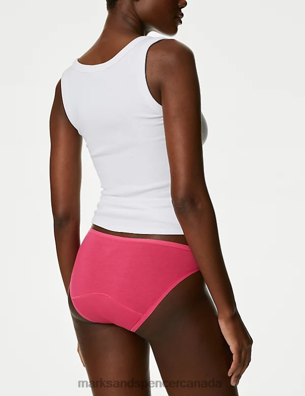 Marks and Spencer Canada - Unisex Pink Mix Clothing Marks & Spencer 3pk Heavy Absorbency Period Bikini Knickers 20VTD4003