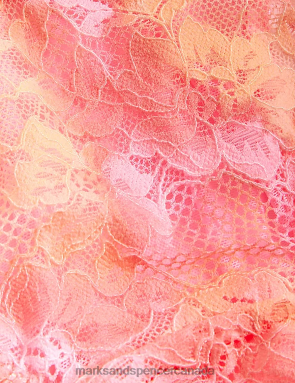 Marks and Spencer sale - Unisex Pink Mix Clothing Marks & Spencer Meia Lace Miami Knickers 20VTD3861